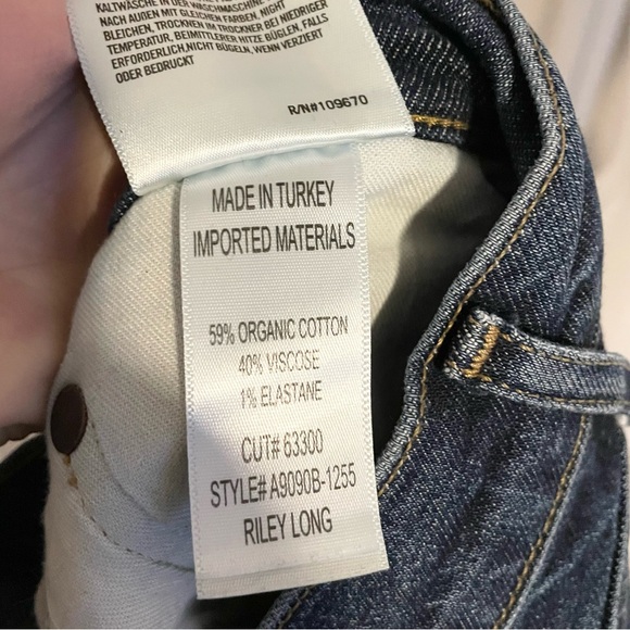 AGOLDE Riley Long Straight Leg Jeans - Picture 7 of 7